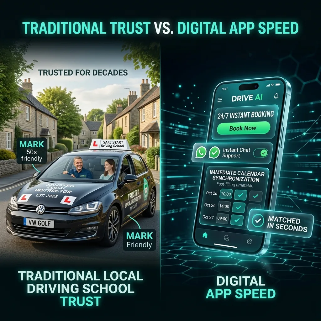 Autoescuelas Tradicionales vs Digitales