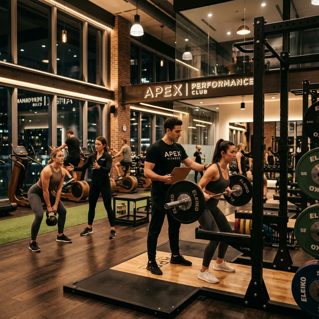 Gym & Fitness Coaching Ambient Background