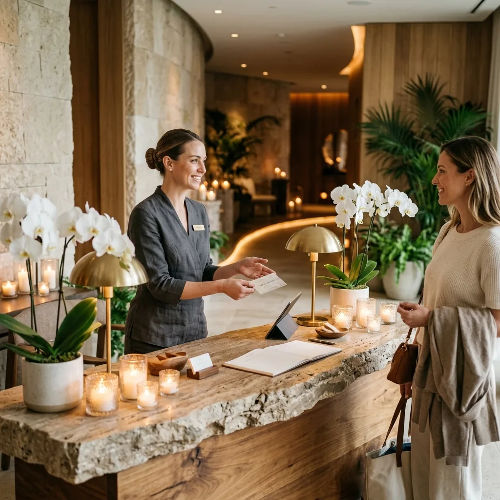 Spa & Wellness Retreat Ambient Background