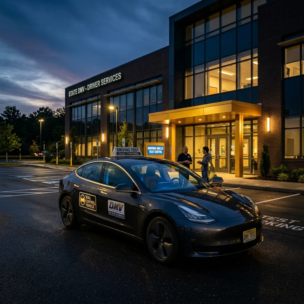 DMV Road Test Vehicle Rental
